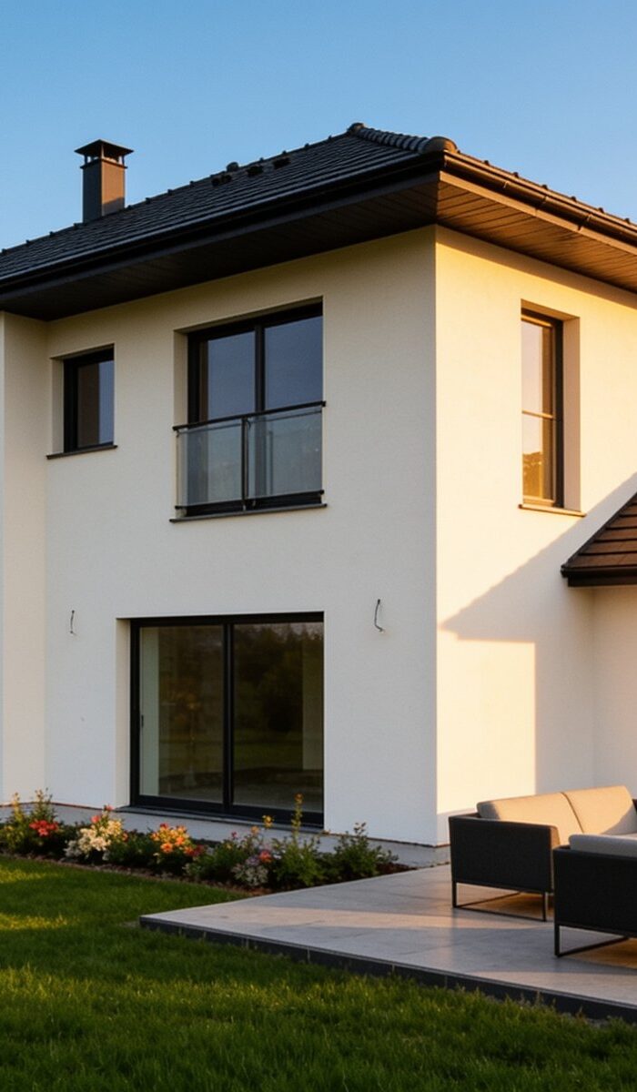 Maison de famille 4 pans construite par Maisons ECC à Autingues