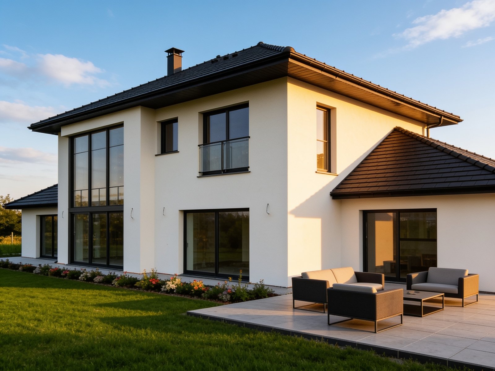 Maison de famille 4 pans construite par Maisons ECC à Autingues